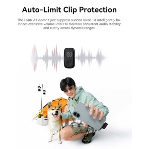 میکروفون یقه ای هالی لند مدل LARK A1 Mini Duo رابط Type-C